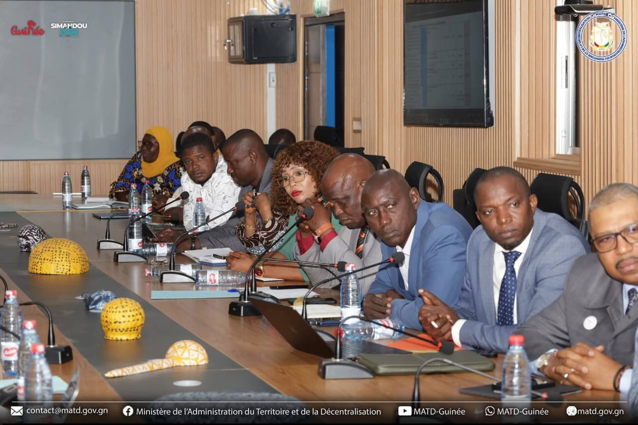 Réunion du cabinet du MATD