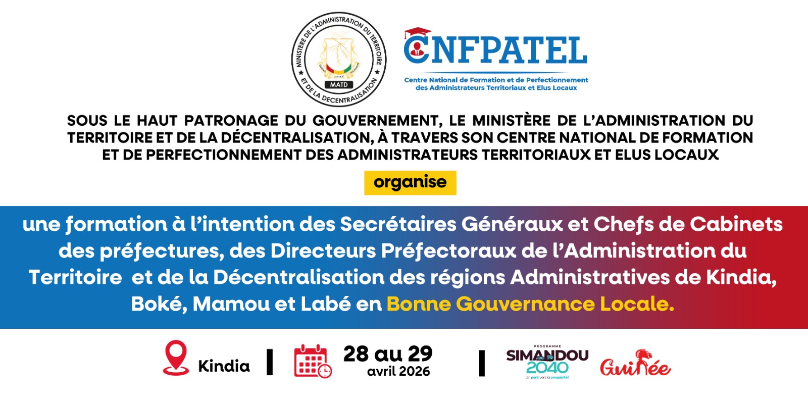 Ateliers d’appropriation des nouveaux cadres et responsables nommés dans les circonscriptions